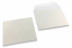 Wit gekleurde enveloppen parelmoer - 155 x 155 mm | PIT Packaging.nl | Enveloppenland