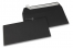 110 x 220 mm - Zwart gekleurde papieren enveloppen  | PIT Packaging.nl | Enveloppenland