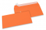 110 x 220 mm - Oranje gekleurde papieren enveloppen  | PIT Packaging.nl | Enveloppenland