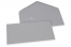 Wenskaart enveloppen gekleurd - grijs, 110 x 220 mm | PIT Packaging.nl | Enveloppenland
