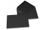 Wenskaart enveloppen gekleurd - zwart, 114 x 162 mm | PIT Packaging.nl | Enveloppenland