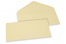 Wenskaart enveloppen gekleurd - camel, 110 x 220 mm | PIT Packaging.nl | Enveloppenland