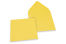 Wenskaart enveloppen gekleurd - boterbloemgeel, 155 x 155 mm | PIT Packaging.nl | Enveloppenland
