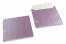 Lila gekleurde enveloppen parelmoer - 155 x 155 mm | PIT Packaging.nl | Enveloppenland