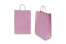 Papieren draagtassen gedraaide handgreep - lila, 260 x 120 x 350 mm, 90 gr | PIT Packaging.nl | Enveloppenland