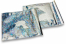 Zilver holografisch folie enveloppen gekleurd metallic - 220 x 220 mm | PIT Packaging.nl | Enveloppenland