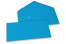 Wenskaart enveloppen gekleurd - oceaanblauw, 110 x 220 mm | PIT Packaging.nl | Enveloppenland
