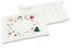 Witte kerst luchtkussen enveloppen - Kerstdecoratie | PIT Packaging.nl | Enveloppenland