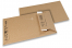 Golfkartonnen enveloppen bruin - 190 x 265 mm | PIT Packaging.nl | Enveloppenland