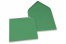 Wenskaart enveloppen gekleurd - donkergroen, 155 x 155 mm | PIT Packaging.nl | Enveloppenland