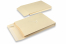 Monsterzak enveloppen blokbodem - 262 x 371 x 40 mm, creme | PIT Packaging.nl | Enveloppenland