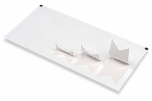 Langwerpige sluitzegels voor laserprinters | PIT Packaging.nl | Enveloppenland