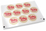 Sluitzegels geboorte - babyshower geruit | PIT Packaging.nl | Enveloppenland