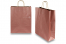 Papieren draagtassen gedraaide handgreep - metallic rood, 320 x 120 x 410 mm, 100 gr | PIT Packaging.nl | Enveloppenland