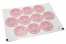 Sluitzegels doop - mi bautizo roze met witte krans | PIT Packaging.nl | Enveloppenland