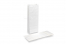 Blokbodemzakjes papier wit - 105 x 65 x 298 mm zonder venster, 500 ml | PIT Packaging.nl | Enveloppenland
