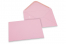 Wenskaart enveloppen gekleurd - lichtroze, 133 x 184 mm | PIT Packaging.nl | Enveloppenland
