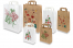 Papieren kerst draagtassen | PIT Packaging.nl | Enveloppenland