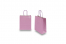 Papieren draagtassen gedraaide handgreep - lila, 180 x 80 x 220 mm, 90 gr | PIT Packaging.nl | Enveloppenland