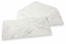 Marmer enveloppen - 110 x 220 mm, marmer grijs, zonder binnenvoering | PIT Packaging.nl | Enveloppenland