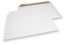 Golfkartonnen enveloppen wit - 375 x 520 mm | PIT Packaging.nl | Enveloppenland