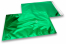 Groen gekleurde metallic folie enveloppen - 229 x 324 mm | PIT Packaging.nl | Enveloppenland