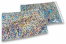 Zilver holografisch folie enveloppen gekleurd metallic - 162 x 229 mm | PIT Packaging.nl | Enveloppenland