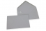 Wenskaart enveloppen gekleurd - grijs, 114 x 162 mm | PIT Packaging.nl | Enveloppenland