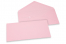  Wenskaart enveloppen gekleurd - lichtroze, 110 x 220 mm | PIT Packaging.nl | Enveloppenland