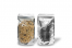 Stazakken metallic transparant - zilver metallic, 130 x 225 x 70 mm - 500 ml | PIT Packaging.nl | Enveloppenland