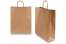 Papieren draagtassen gedraaide handgreep - brons, 320 x 120 x 410 mm, 100 gr | PIT Packaging.nl | Enveloppenland
