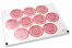 Sluitzegels communie - la mia prima comunione roze met witte krans | PIT Packaging.nl | Enveloppenland