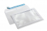 Panorama venster envelop, 162 x 229 mm (A5), 100 gr, stripsluiting,  (vensterformaat 130 x 200 mm, positie: 15 mm van links, 15 mm van onder) | PIT Packaging.nl | Enveloppenland