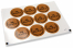 Sluitzegels doop - mi bautizo bruin met zwarte krans | PIT Packaging.nl | Enveloppenland