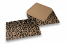 Dierenprint enveloppen - bruin kraft, zwart, panterprint | PIT Packaging.nl | Enveloppenland