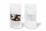 Stazakken kraft met venster - wit, 160 x 270 x 80 mm, 750 ml | PIT Packaging.nl | Enveloppenland