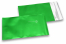 Groen gekleurde mat metallic folie enveloppen - 114 x 162 mm | PIT Packaging.nl | Enveloppenland
