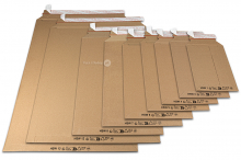 Golfkartonnen enveloppen bruin | PIT Packaging.nl | Enveloppenland