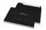 Gekleurde kerst enveloppen - Zwart, met kerstdecoratie | PIT Packaging.nl | Enveloppenland