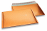 Luchtkussen enveloppen ECO metallic - oranje 235 x 325 mm | PIT Packaging.nl | Enveloppenland