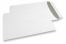Witte papieren enveloppen, 240 x 340 mm (EC4), 120 grams, stripsluiting, gewicht per stuk ca. 21 gr. | PIT Packaging.nl | Enveloppenland
