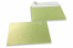 Lime groen gekleurde enveloppen parelmoer - 162 x 229 mm | PIT Packaging.nl | Enveloppenland