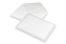 Rouwkaart enveloppen - Wit + dubbele rand, 156 x 220 mm | PIT Packaging.nl | Enveloppenland