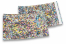 Zilver holografisch gekleurde metallic folie enveloppen - 114 x 162 mm | PIT Packaging.nl | Enveloppenland
