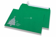 Gekleurde kerst enveloppen