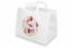 Papieren take away tassen - wit + sweets | PIT Packaging.nl | Enveloppenland
