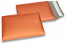 Luchtkussen enveloppen ECO mat metallic - oranje 180 x 250 mm | PIT Packaging.nl | Enveloppenland