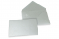 Wenskaart enveloppen gekleurd - zilver metallic, 114 x 162 mm | PIT Packaging.nl | Enveloppenland