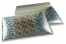 Luchtkussen enveloppen ECO metallic - zilver holografisch 235 x 325 mm | PIT Packaging.nl | Enveloppenland