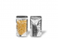 Stazakken metallic transparant - zilver metallic, 110 x 185 x 70 mm - 250 ml | PIT Packaging.nl | Enveloppenland
